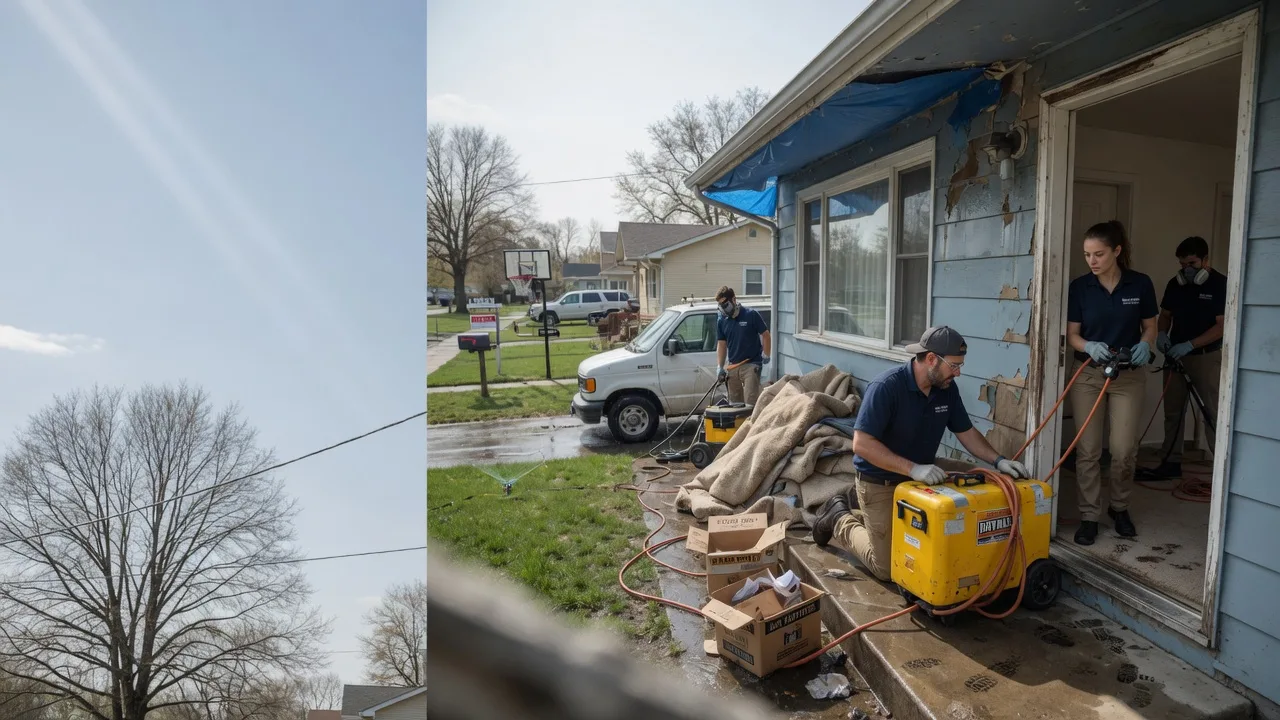 Basement Flood Cleanup in Channelview, TX near me